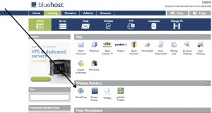 bluehost screenshot